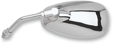 Mirror - Side View - Oval - Chrome - Left 1998 - 2005