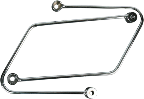 Saddlebag Supports - Chrome - Vulcan 1500 1996 - 2008