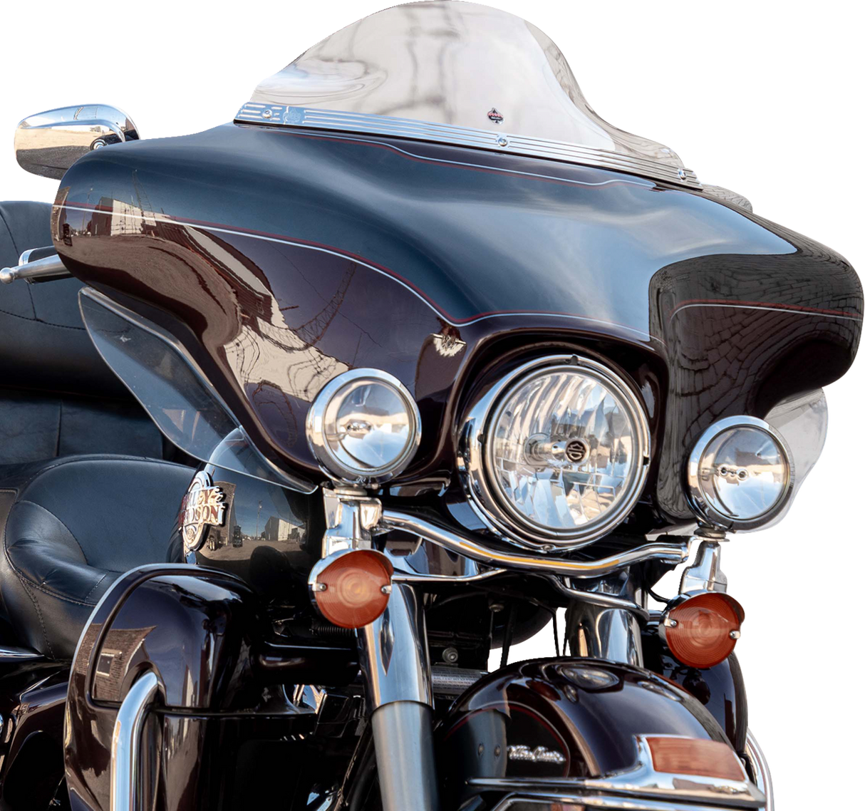 Flare™ Windshield - 6-1/2\" - Clear - FLH 1996 - 2013