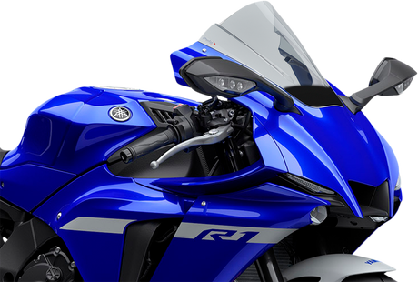 Race Windscreen - 13-1/4\" - Smoke - YZF-R1 2020 - 2024