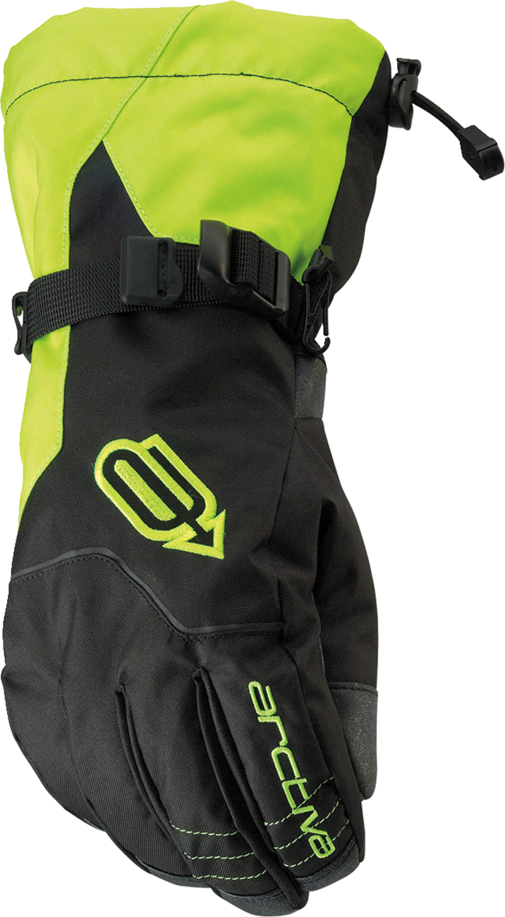 Pivot Gloves - Black/Hi-Vis - Small