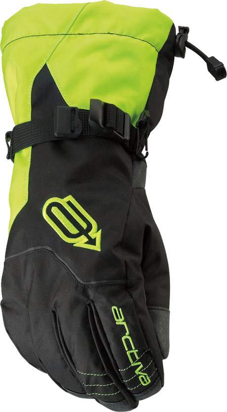 Pivot Gloves - Black/Hi-Vis - Small