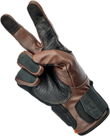 Borrego Gloves - Chocolate/Black - Medium