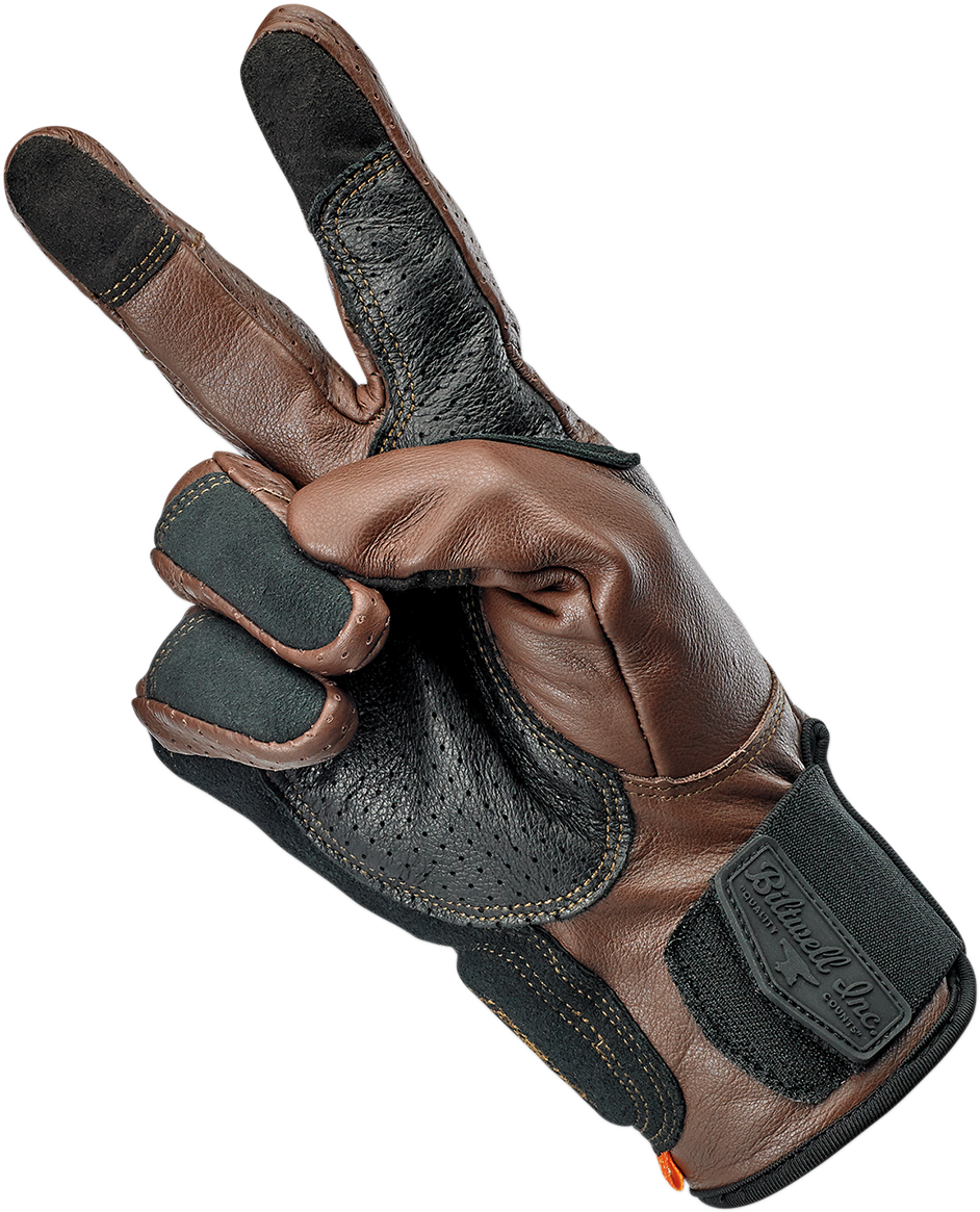 Borrego Gloves - Chocolate/Black - XS