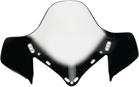 Windshield - 17-1/2\" - Smoke/Black - Yamaha 2003 - 2018