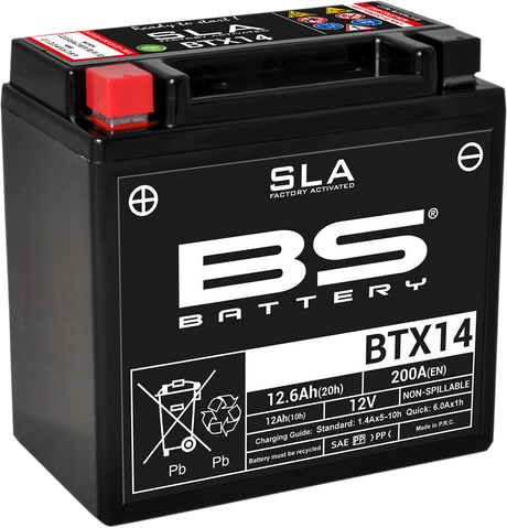 Battery - BTX14 (YTX) 1986 - 2023