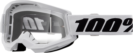 Strata 2 Goggle - White - Clear