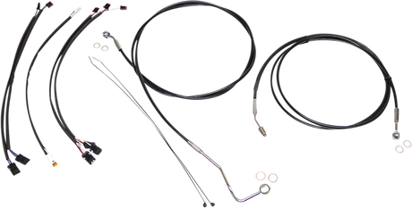 Control Cable Kit - XR - Black/Chrome 2017 - 2020