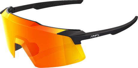 Aerocraft Sunglasses - Soft Tact Black - HiPER Red