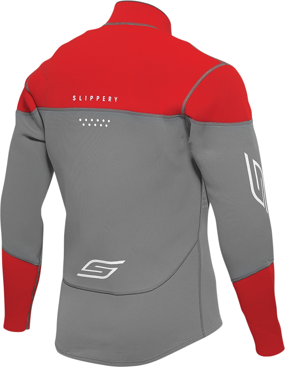 Breaker Wetsuit & Jacket - Charcoal/Red - Medium