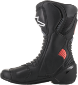 SMX-6 v2 Vented Boots - Black/Gray/Red - US 6.5 / EU 40