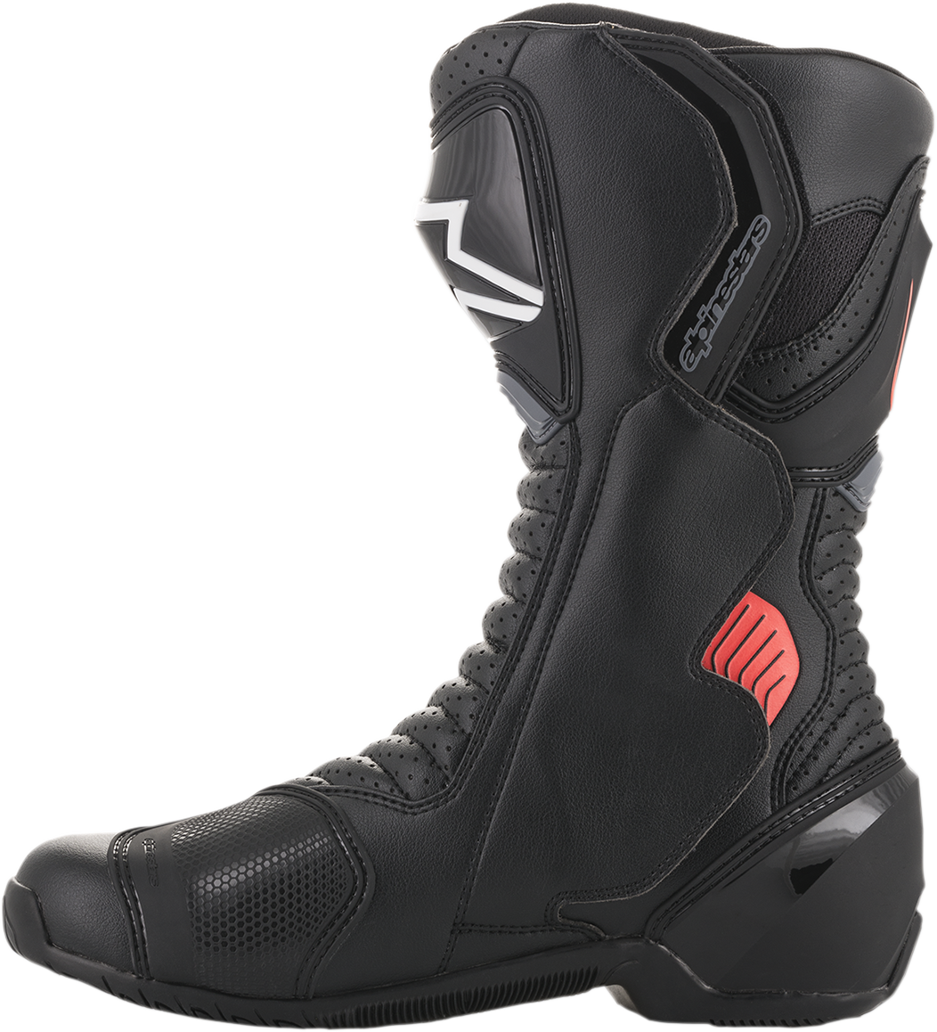 SMX-6 v2 Vented Boots - Black/Gray/Red - US 12 / EU 47