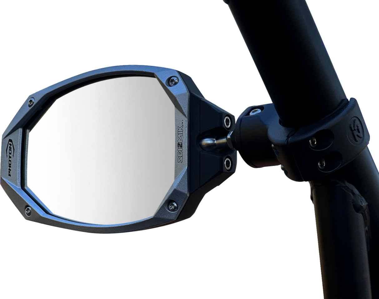 Mirror - Photon - Side View - Oval - Black/Blue