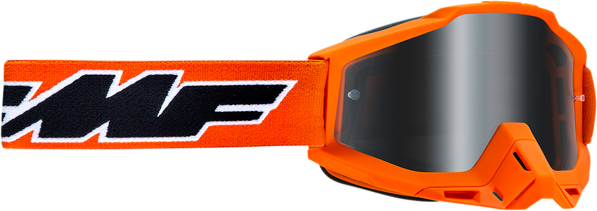 PowerBomb Goggles - Rocket - Orange - Silver Mirror