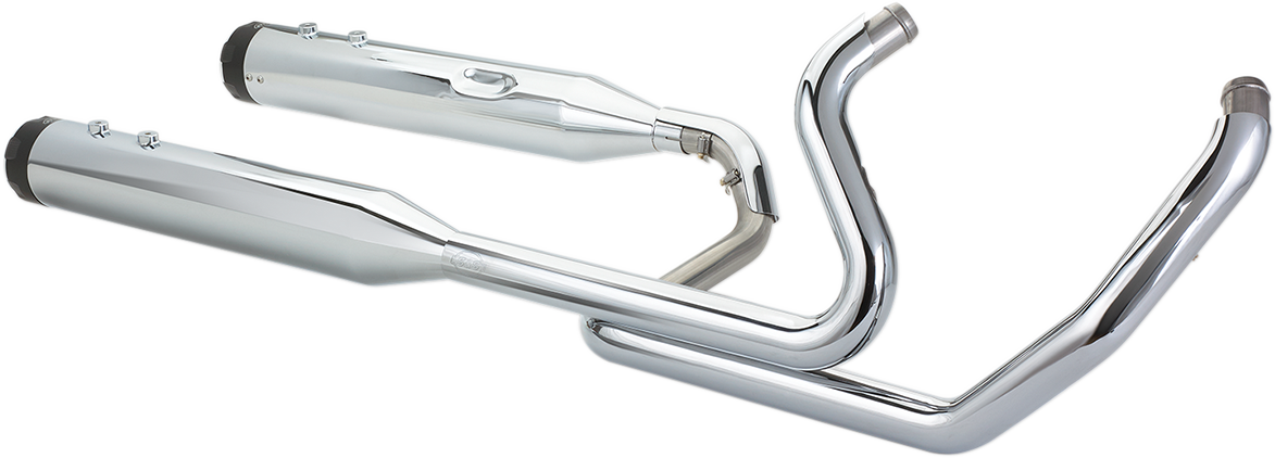 El Dorado Dual Exhaust System - Chrome - Black Thruster 2017 - 2022