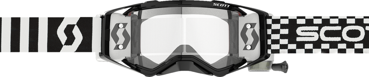 Prospect WFS Goggles - Racing Black/White - Clear Works