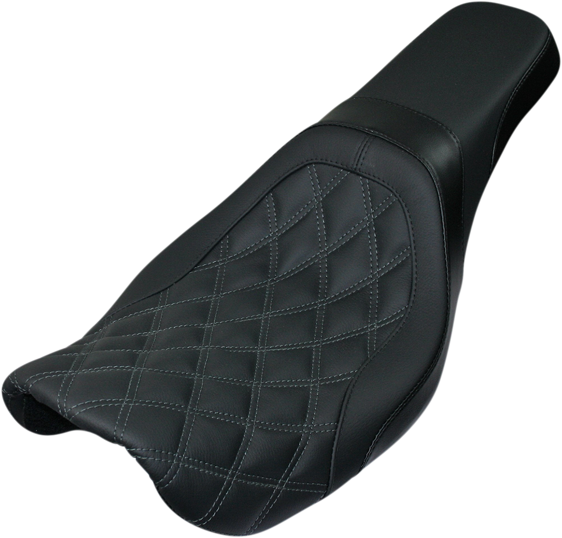 Weekday™ 2-Up Seat - Double Diamond w/ Charcoal Stitch - FXD \'06-\'17 2006 - 2017