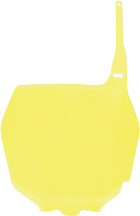 Front Number Plate - Yellow 2001 - 2008