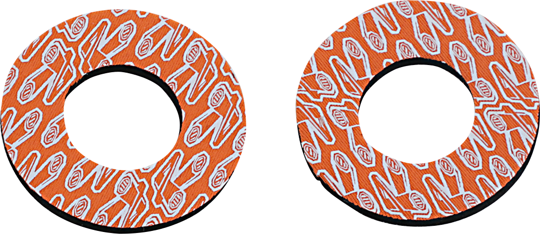 Grip Donutz - White/Orange