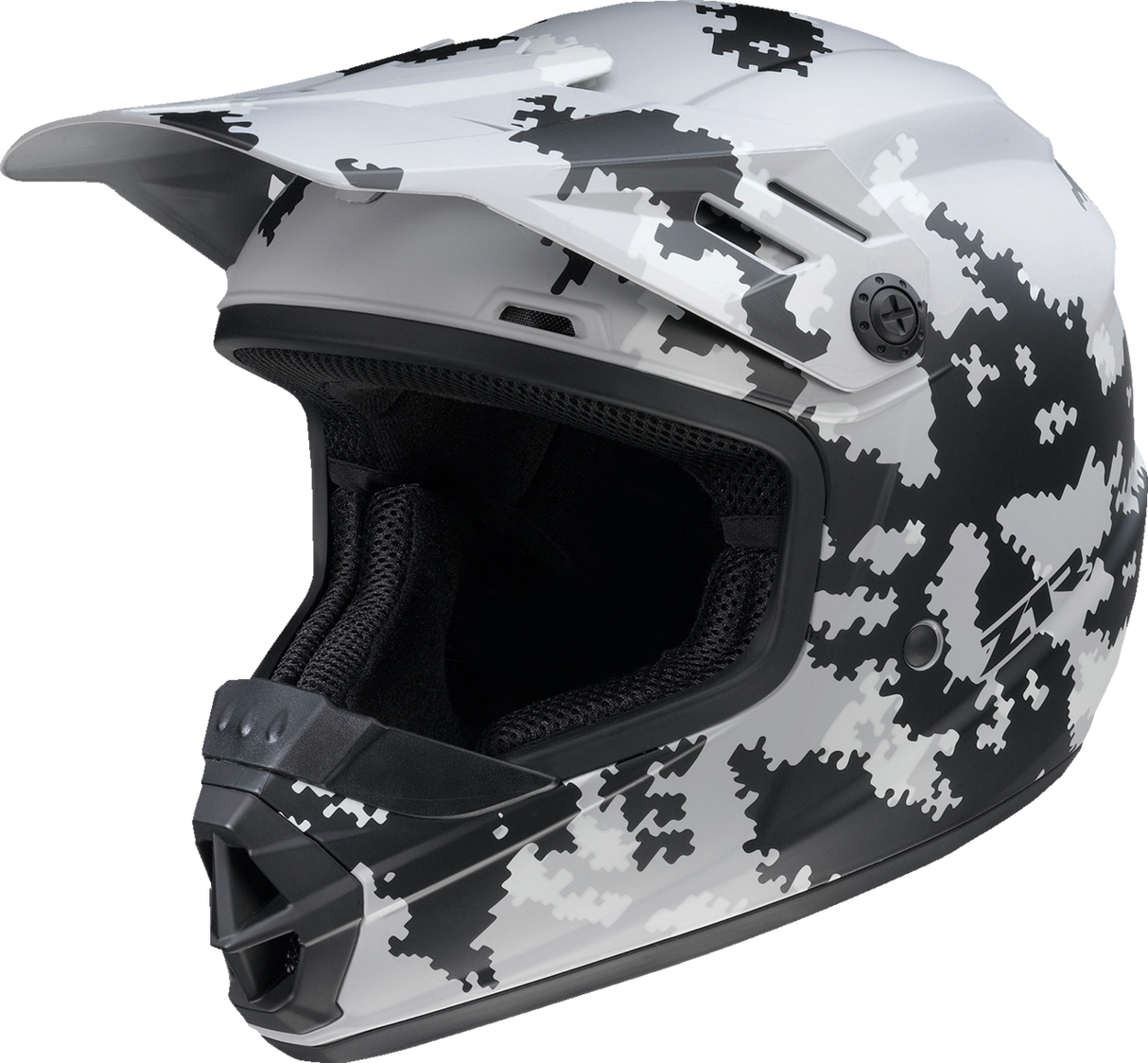 Youth Rise Helmet - Digi Camo - Gray - Medium