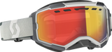 Fury Snow Goggles - Light Sensitive - Gray - Red Chrome