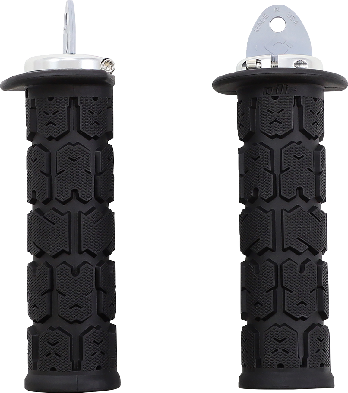 Grips - Rogue - ATV/PWC - Black/Silver