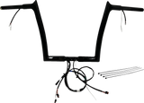 Handlebar Kit - Pointed Top - 12\" - Black 2015 - 2015