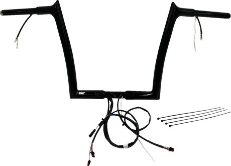 Handlebar Kit - Pointed Top - 12\" - Black 2015 - 2015