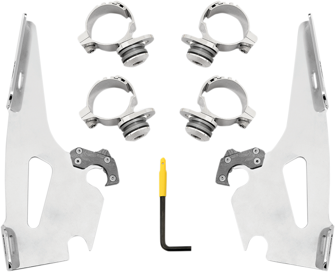 Fats/Slim Mounting Kit - Polished - Scout 2015 - 2023