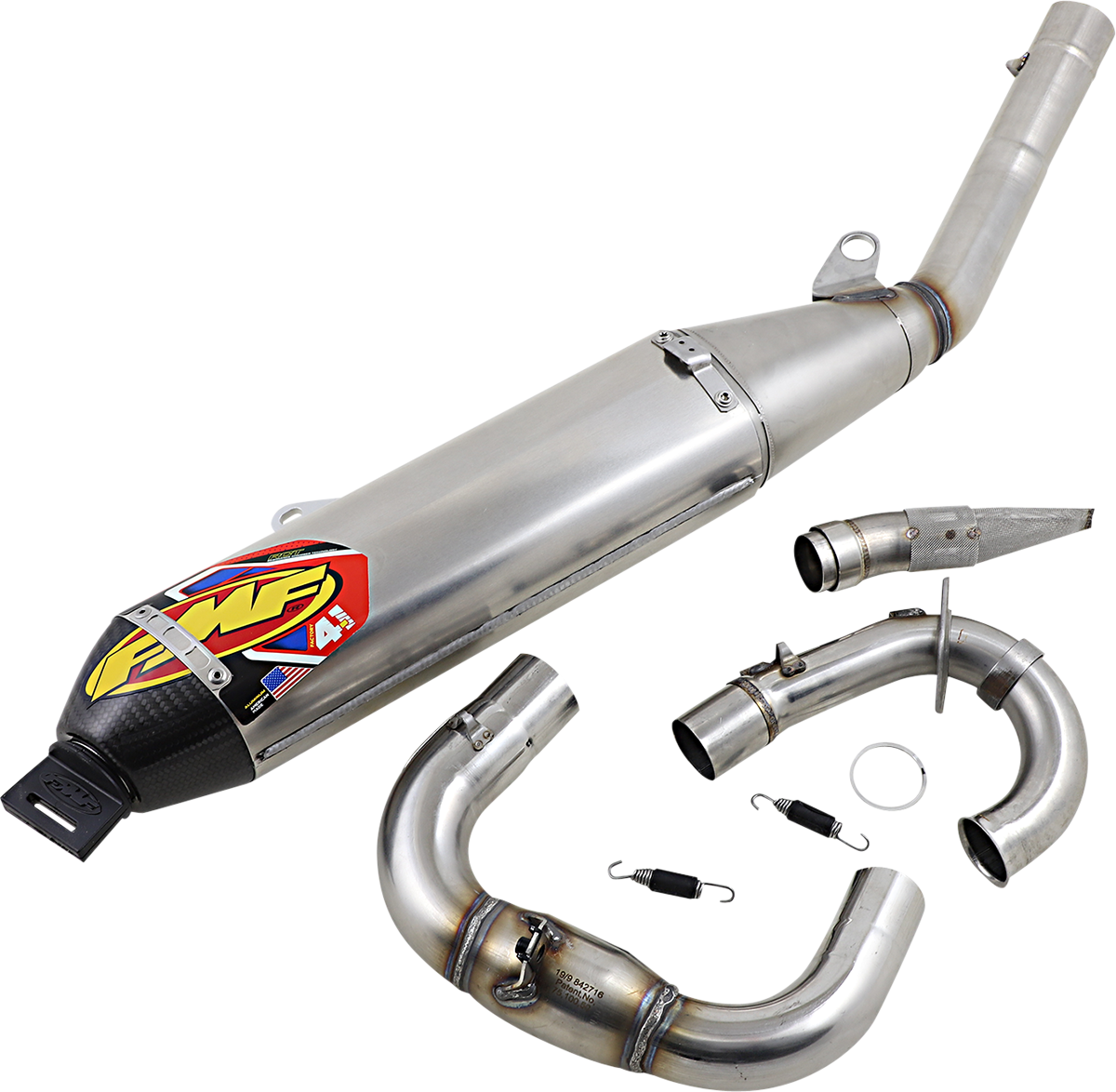 4.1 RCT Exhaust with MegaBomb - Aluminum 2019 - 2023