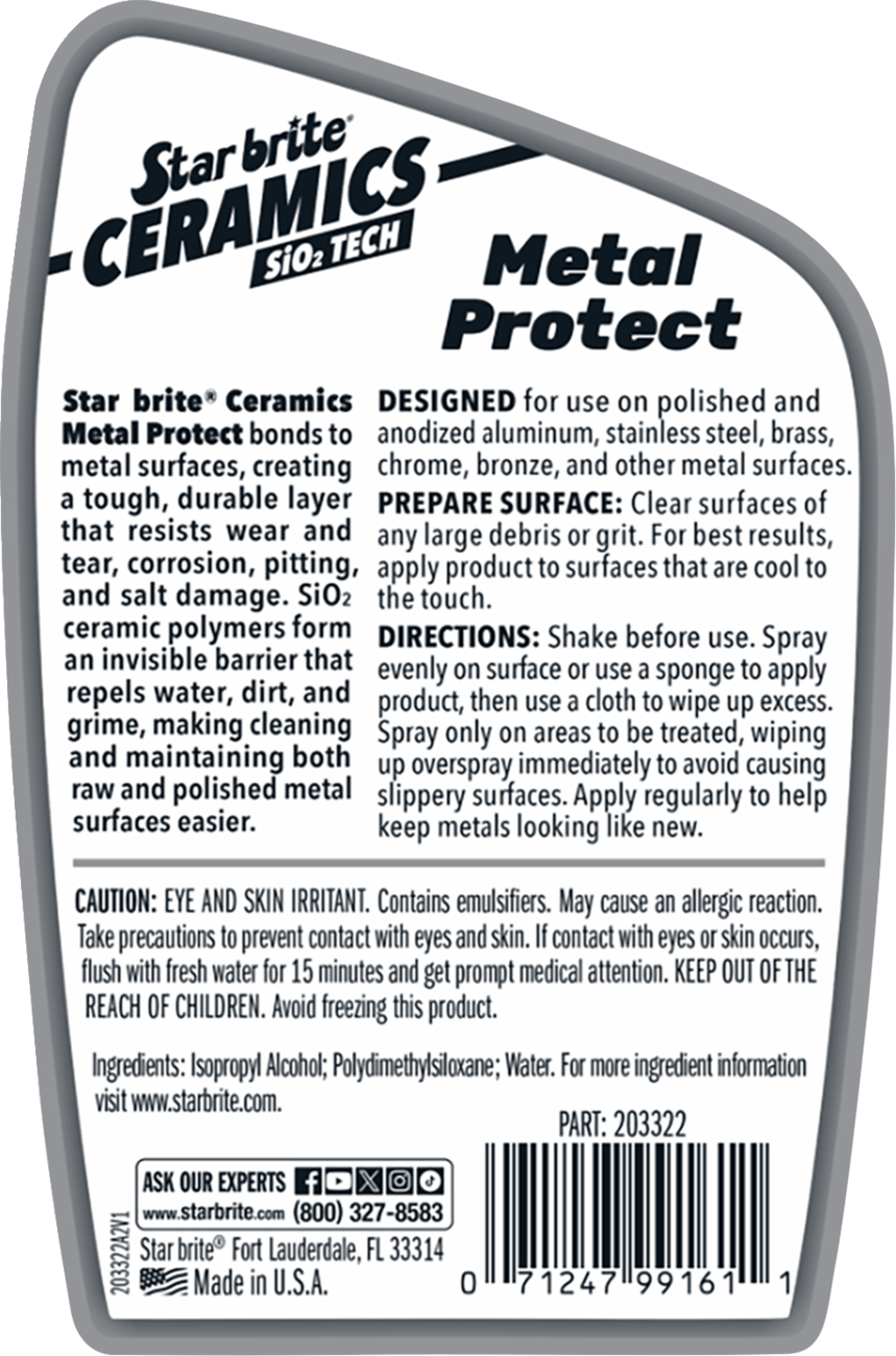 Ceramic Metal Protectant - 22 U.S. fl oz