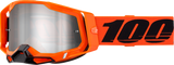 Racecraft 2 Goggle - Neon Orange - Silver Mirror