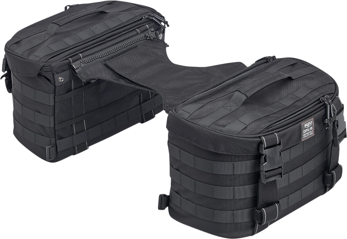 EXFIL-18 Saddlebags - Black