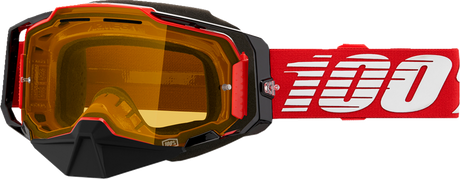 Armega Snow Goggle - Red - Yellow