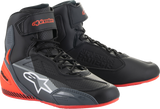 Faster-3 Shoes - Black/Gray/Red - US 8