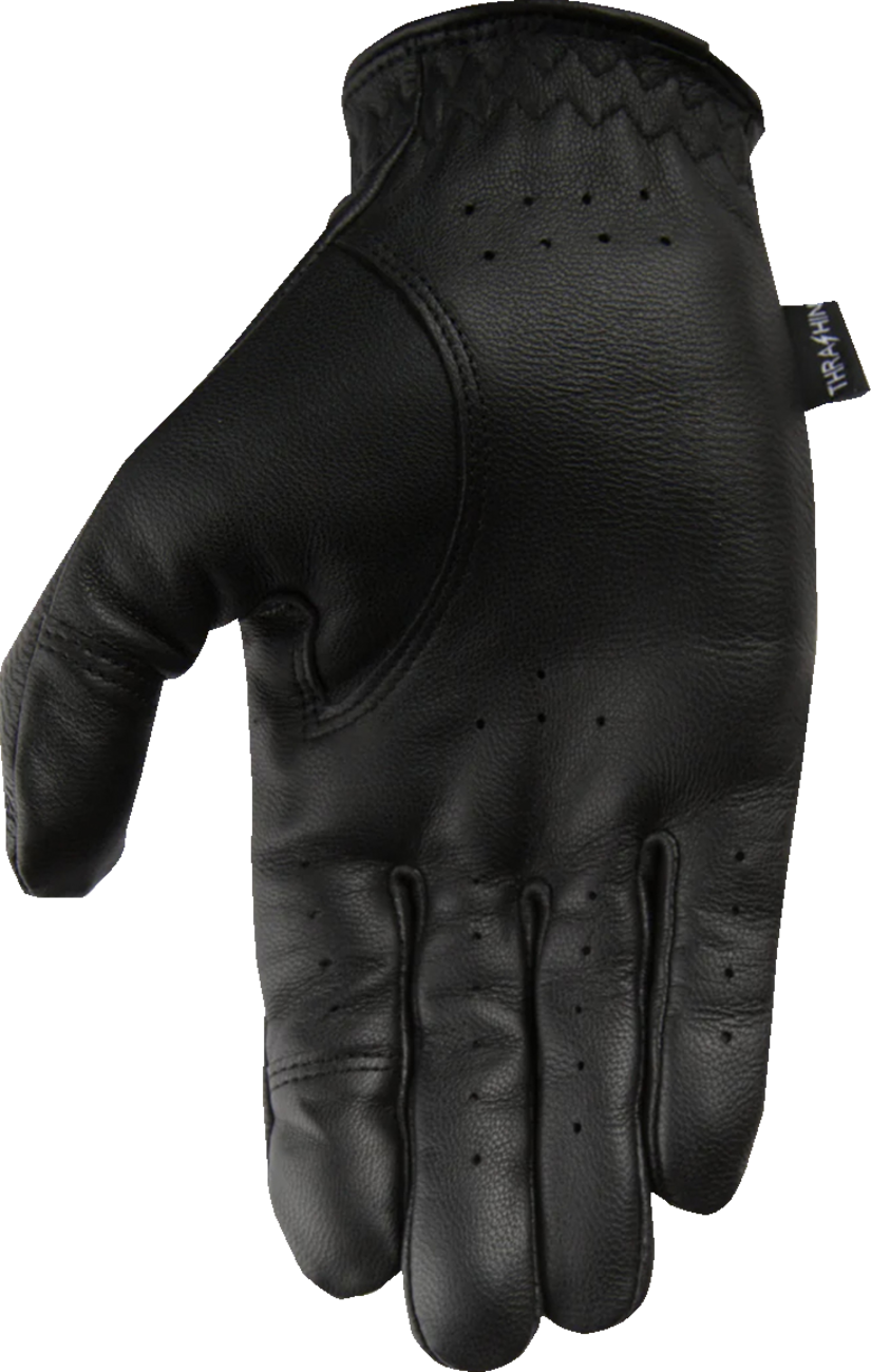 Siege Leather Gloves - Black - Large