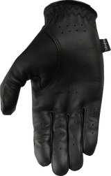 Siege Leather Gloves - Black - Large