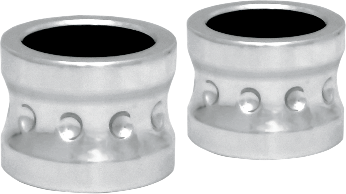 Axle Spacer - Dimpled - Chrome - Non-ABS - FLT 2008 - 2023