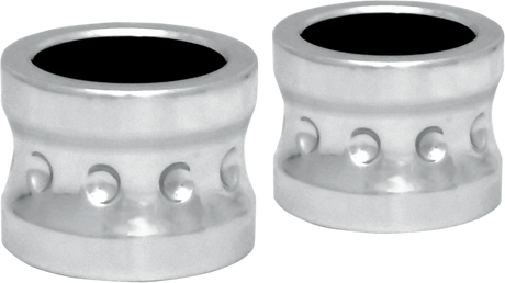 Axle Spacer - Dimpled - Chrome - Non-ABS - FLT 2008 - 2023