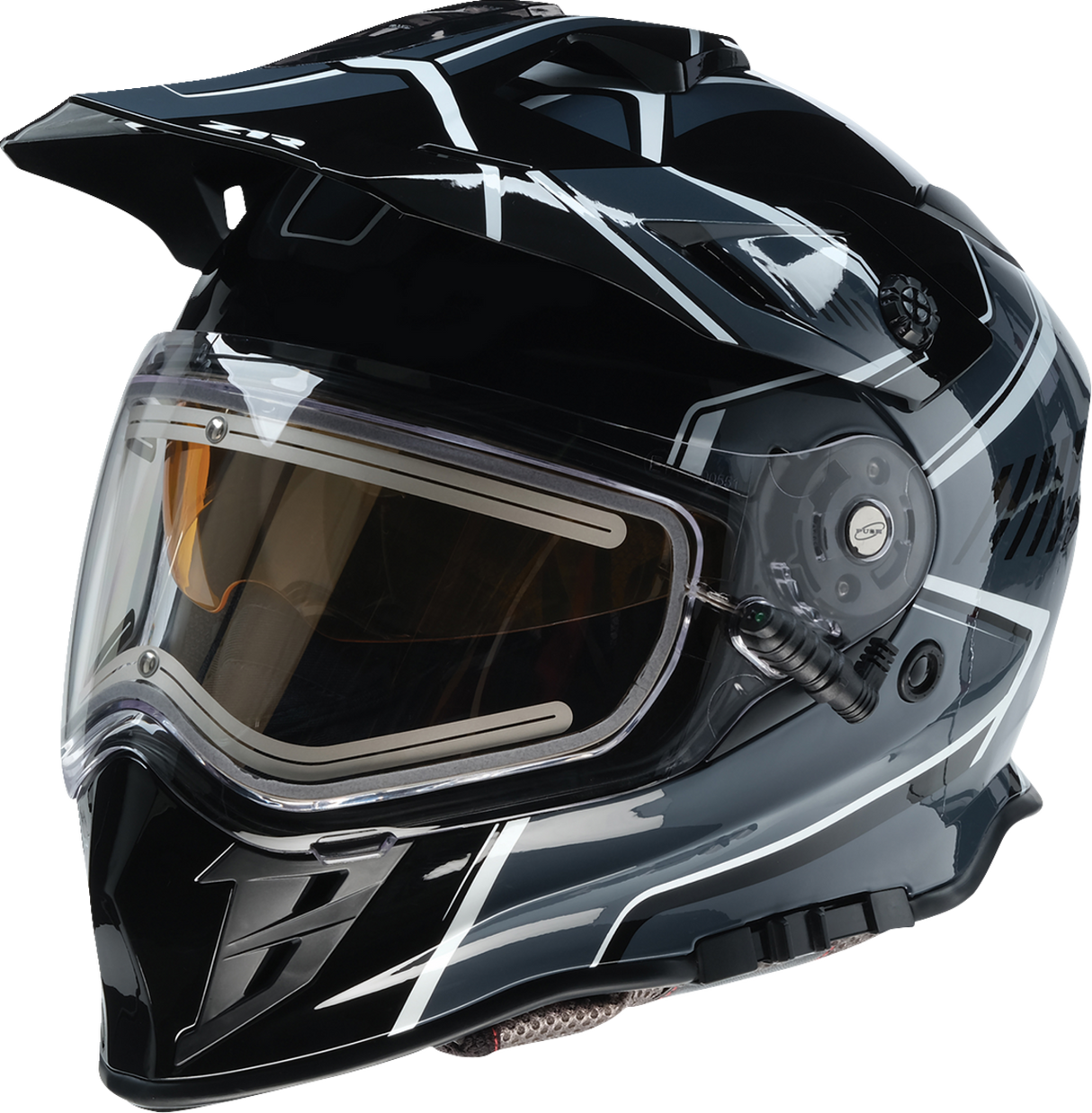 Range Helmet - Rotor - Gray/White - Small