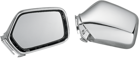 Mirrors - Side View - Rectangle - Chrome 1988 - 2000