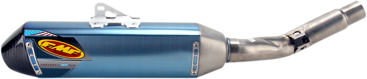 Factory 4.1 RCT Muffler - Anodized Titanium 2009 - 2011