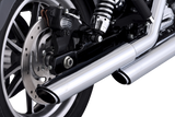 3\" Twin Slash Slip-On Muffler - Chrome 1991 - 2017