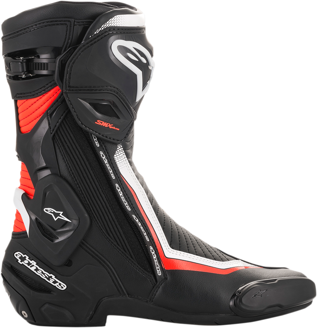 SMX+ Boots - Black/White/Red Fluorescent - US 11.5 / EU 46