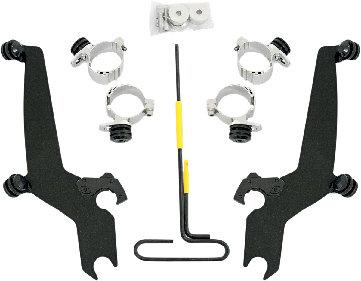 Trigger Lock Sportshield Mounting Kit - Wide - Black 1997 - 2008