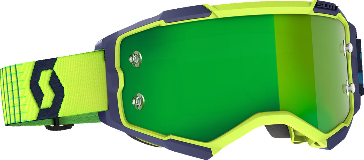 Fury Goggle - Blue/Yellow - Green Works