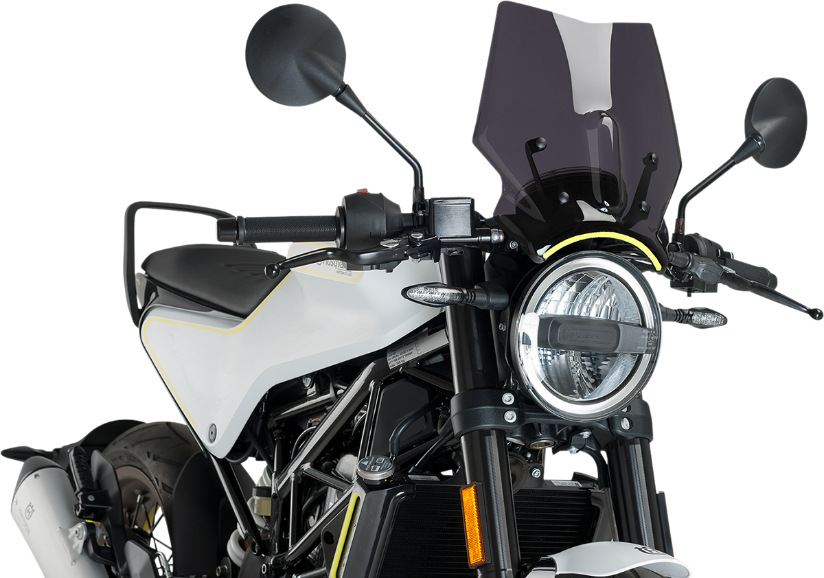 New Generation Windscreen - 12-1/2\" - Dark Smoke - Husqvarna 2018 - 2024