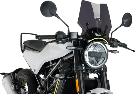 New Generation Windscreen - 12-1/2\" - Dark Smoke - Husqvarna 2018 - 2024