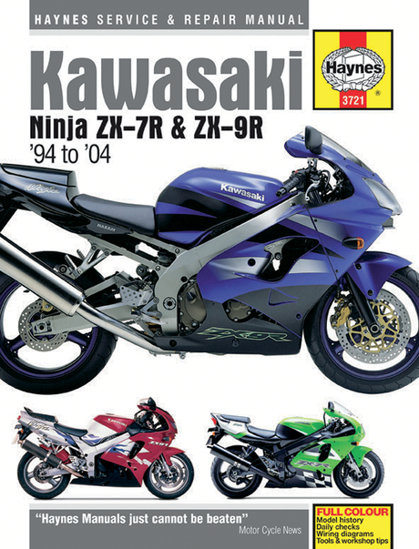 Manual - Kawasaki ZX750/900 Ninja 1994 - 2003