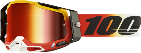 Racecraft 2 Goggles - Ogusto - Red Mirror